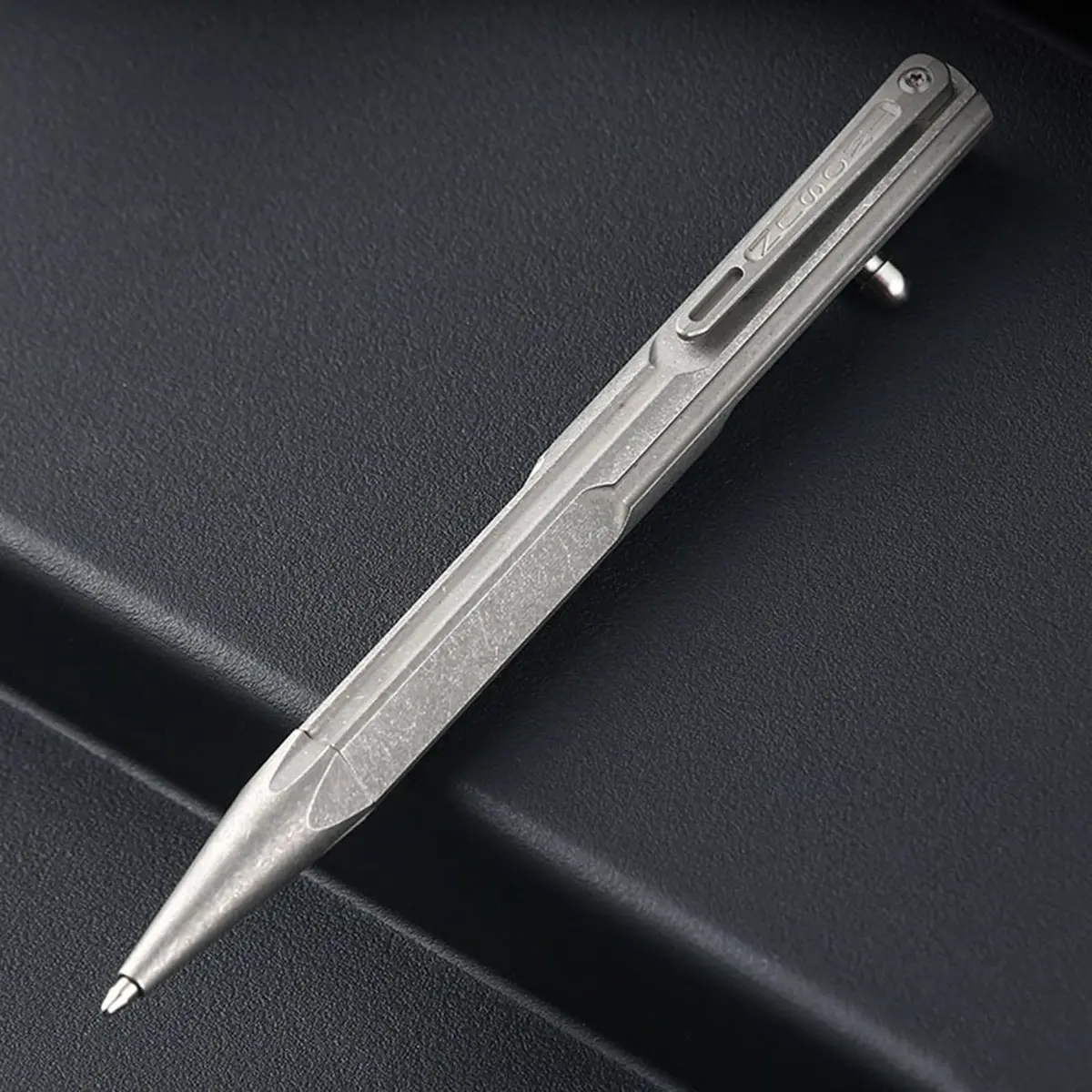 Hamans Bolt Action Pen Titanium Ballpoint Pen 120mm | Compact, Refillable, Multicolored - view 9