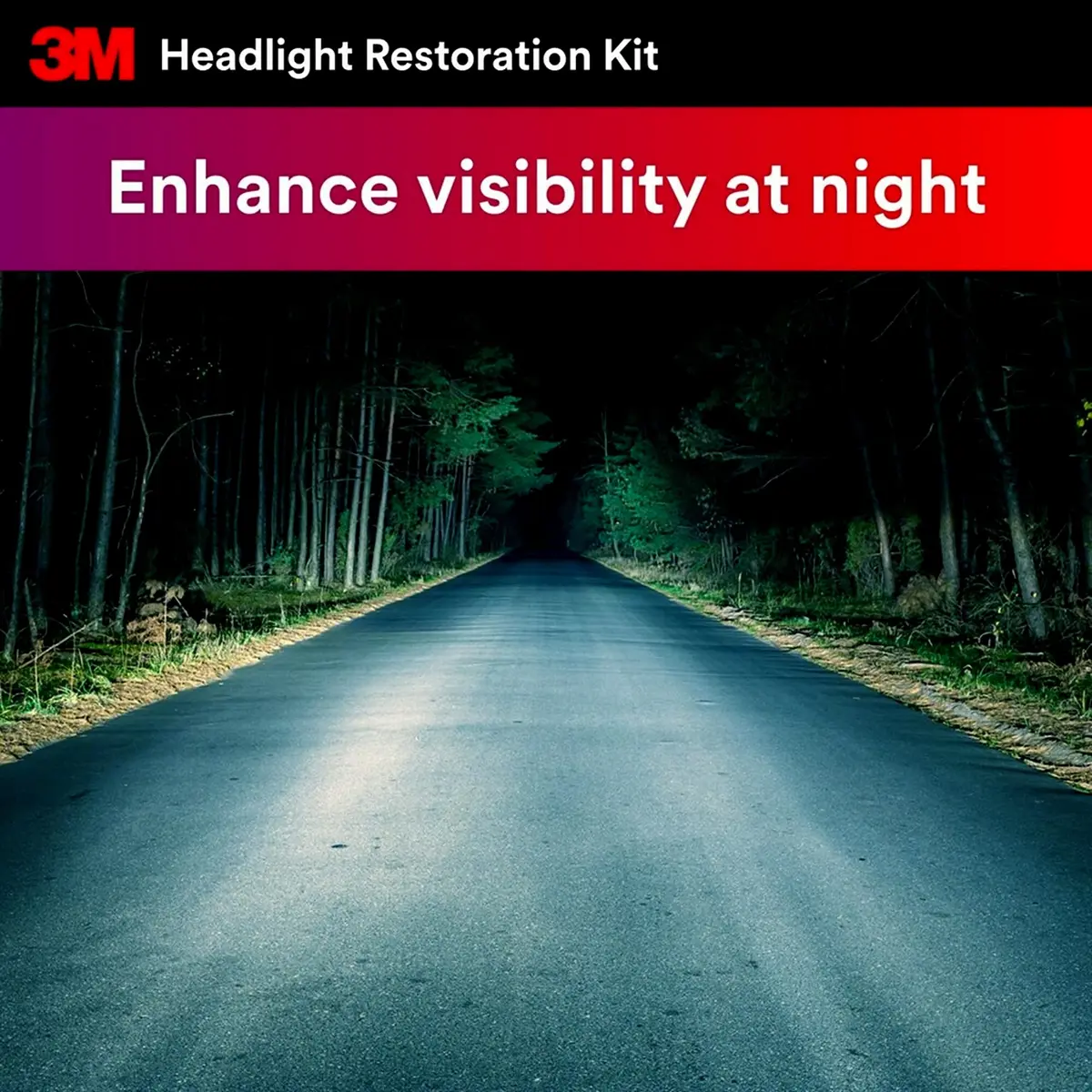 3M Headlight Lens Restoration Kit 2-Pack | Restores Cloudy Yellowed Plastic Lenses - view 6