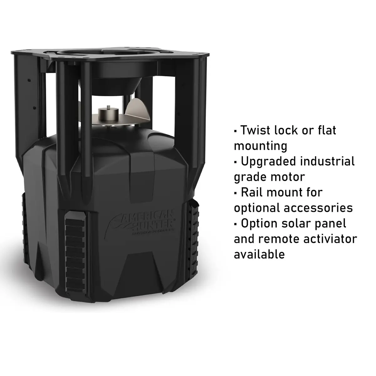 American Hunter XDE Feeder Kit | Durable Steel Deer Feeder with Digital Timer & Motor - view 4