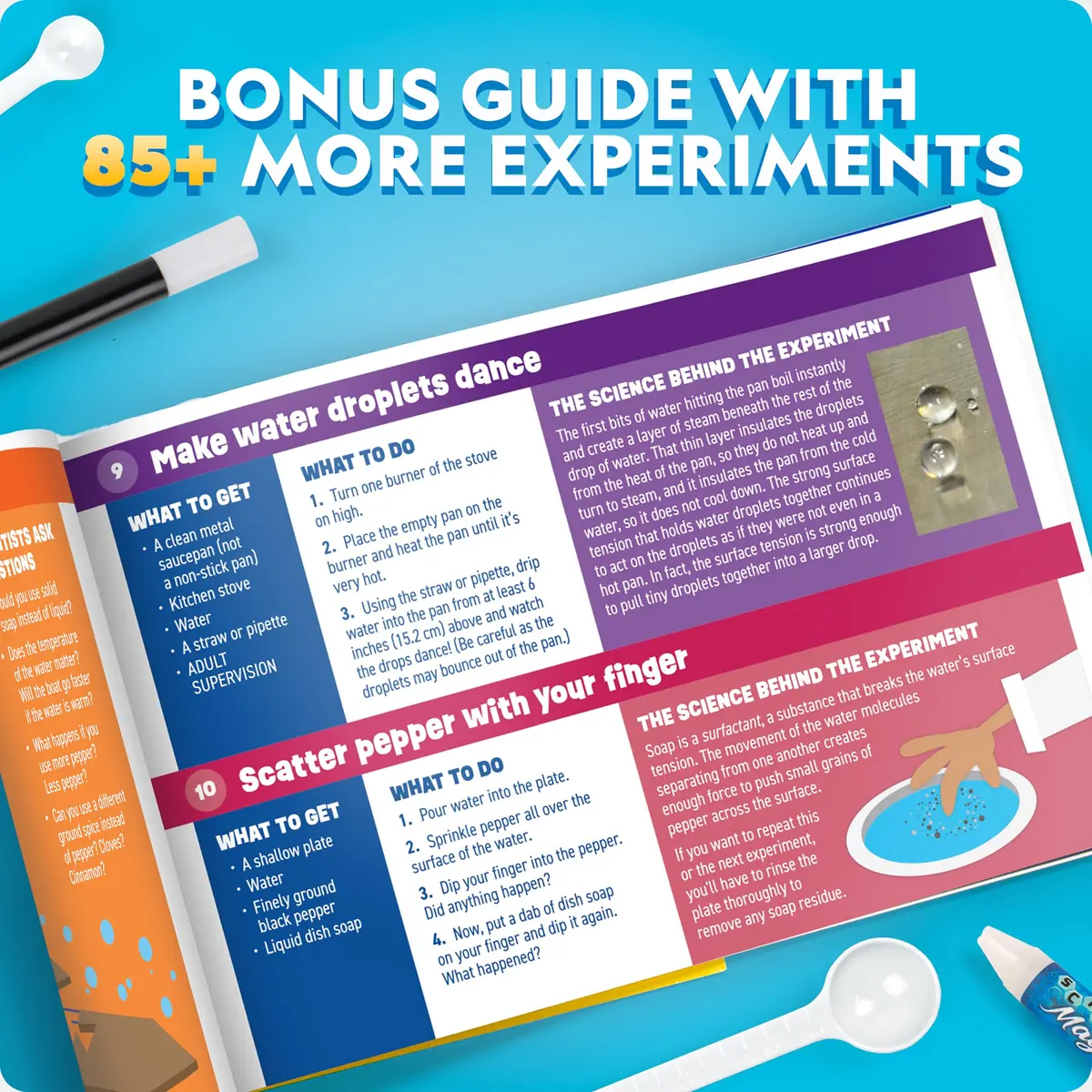 NATIONAL GEOGRAPHIC Science Magic Kit Mega Science Kit | 100+ Experiments & Magic Tricks - view 6