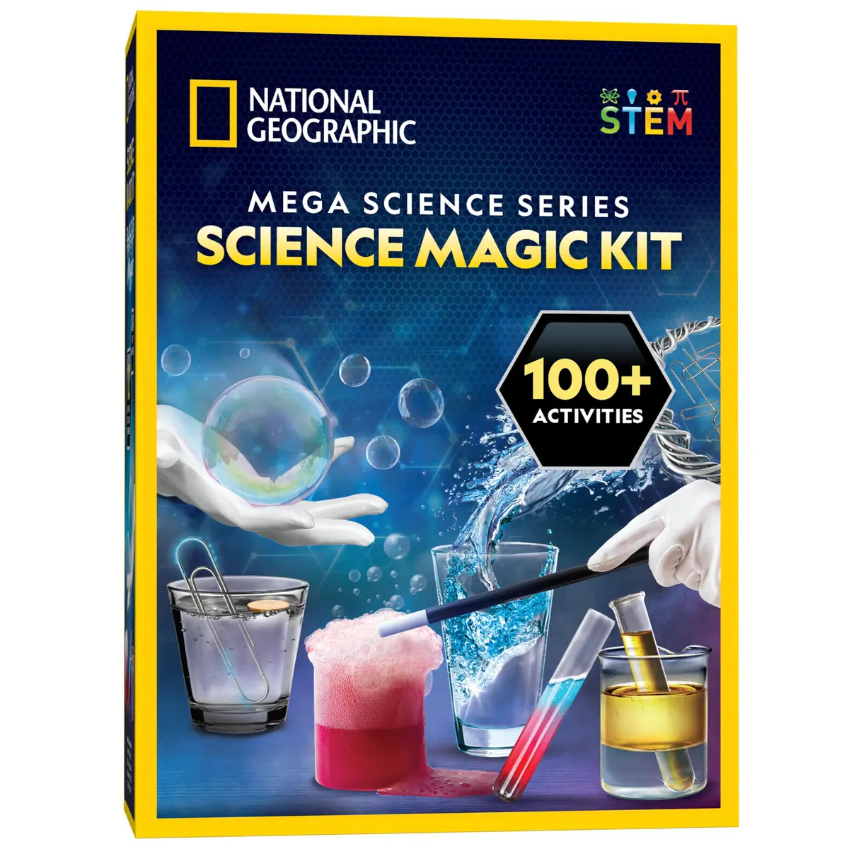 NATIONAL GEOGRAPHIC Science Magic Kit Mega Science Kit | 100+ Experiments & Magic Tricks - main product image