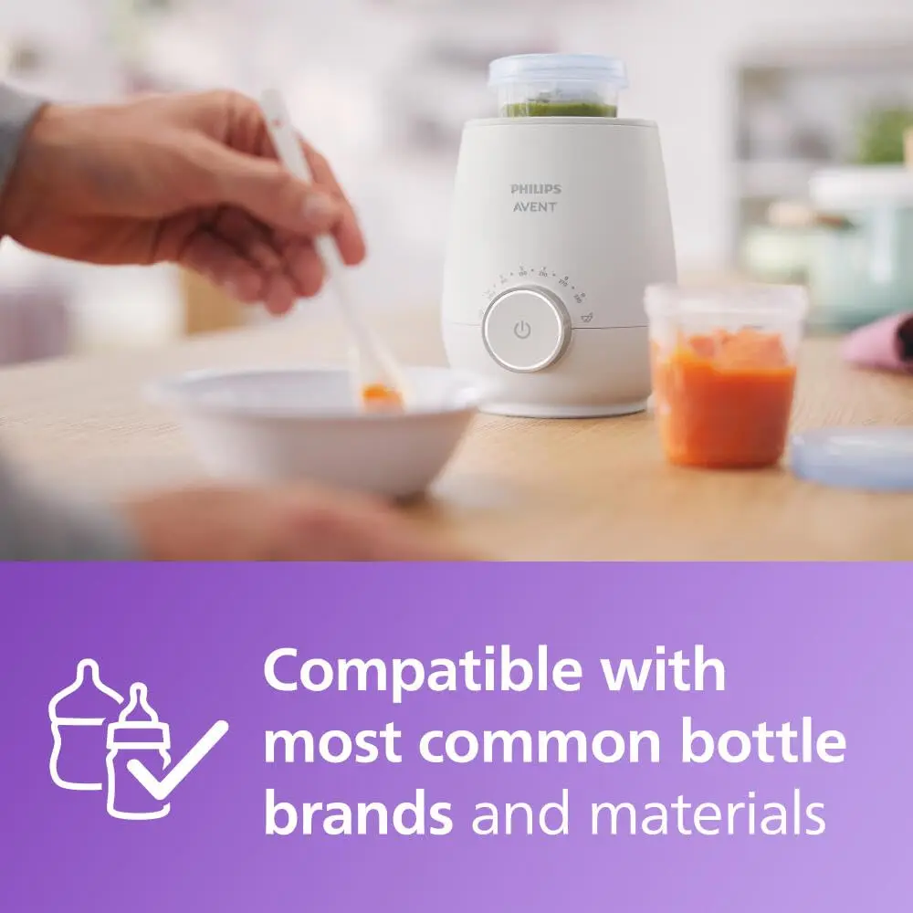 Philips Avent Baby Bottle Warmer with Smart Temperature Control | Fast & Reliable Milk Heating - view 6