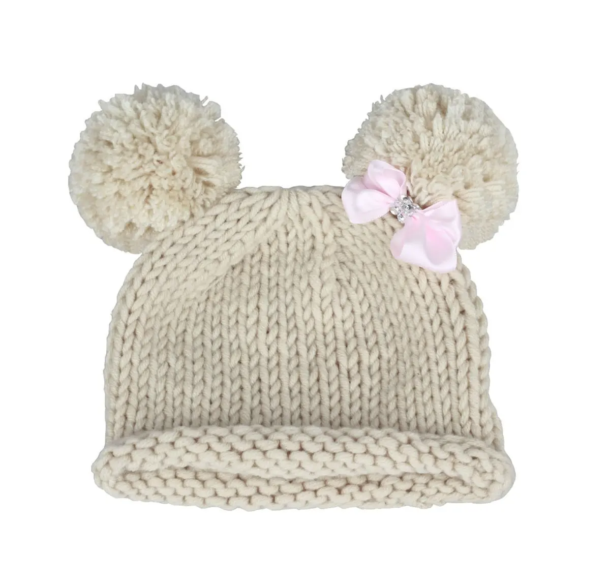 zefen Baby Crochet Booties & Hat Set | Newborn Socks & Cap for Girls & Boys, Cotton, Soft & Handmade - view 3