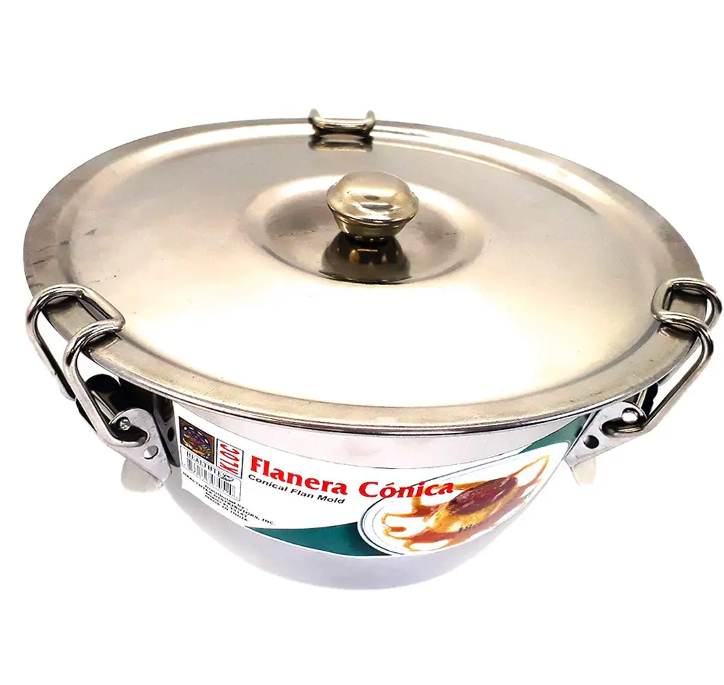 Kloc Flanera Conica Mold Stainless Steel 18cm | 1.5 QT Oven Safe & Durable - view 2