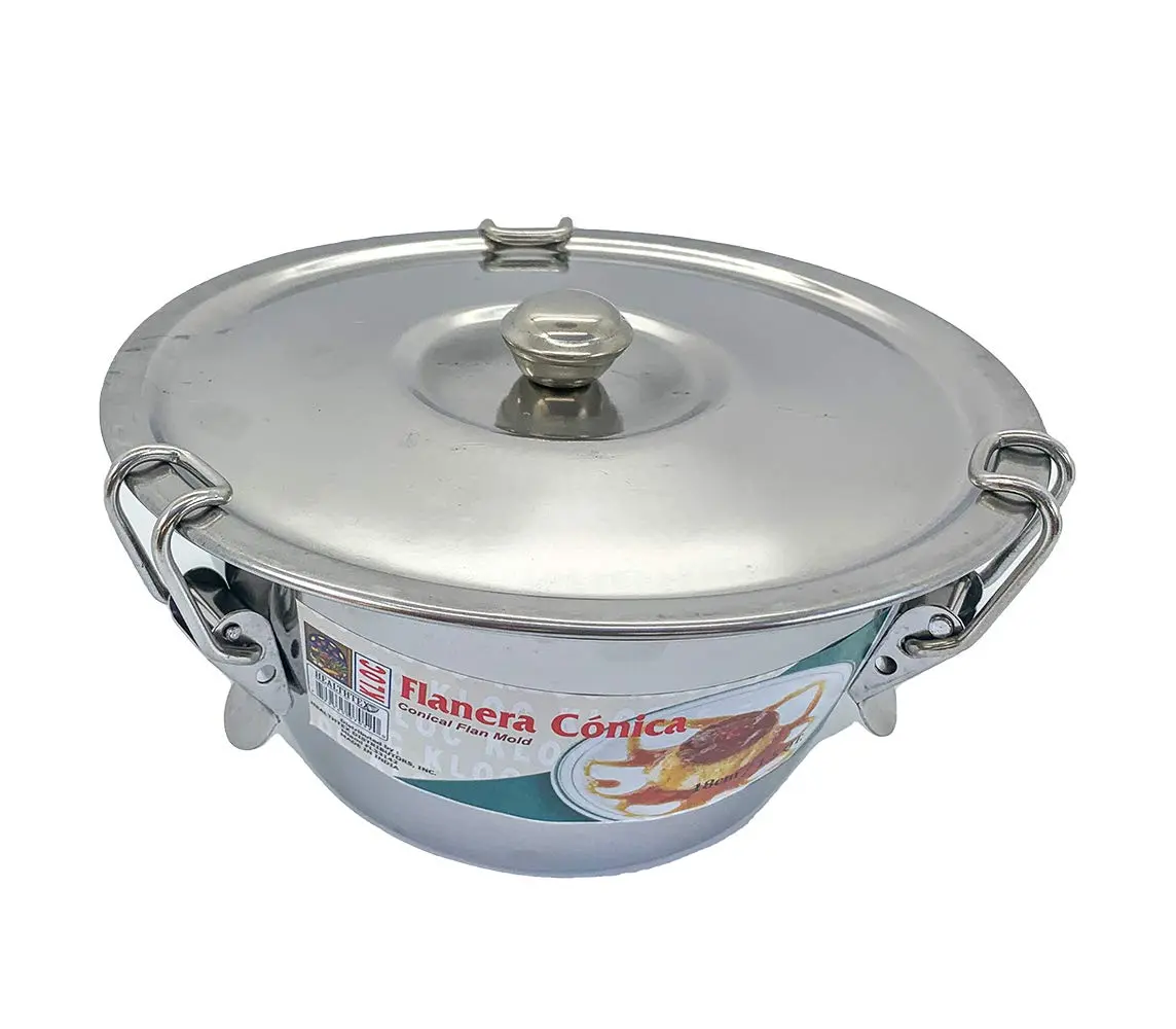 Kloc Flanera Conica Mold Stainless Steel 18cm | 1.5 QT Oven Safe & Durable - view 3