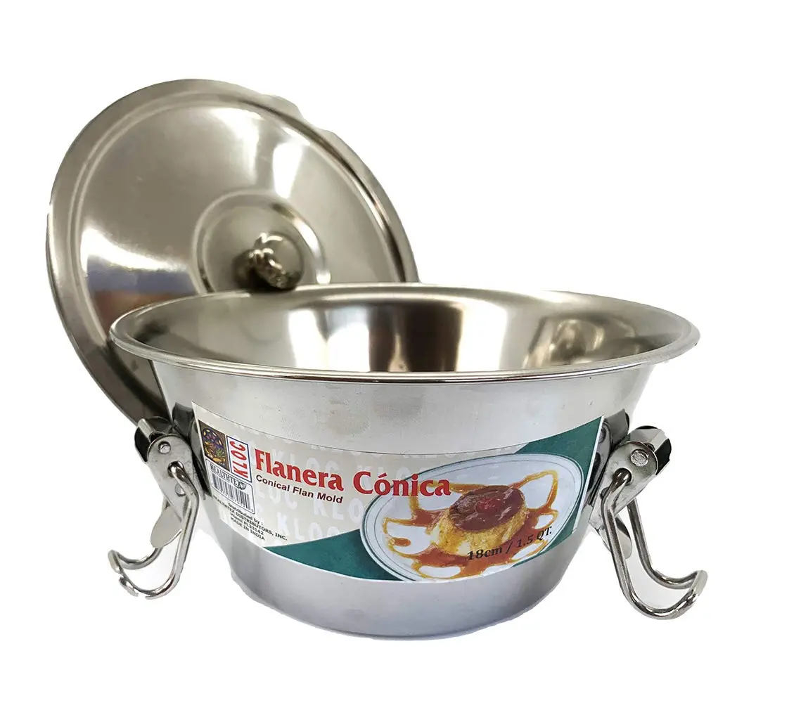 Kloc Flanera Conica Mold Stainless Steel 18cm | 1.5 QT Oven Safe & Durable - view 4
