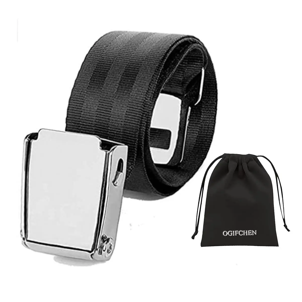 NANQUAN Adjustable 7-31" Airplane Seat Belt Extender | Universal Fit for All Airlines in US Except Southwest - main product image