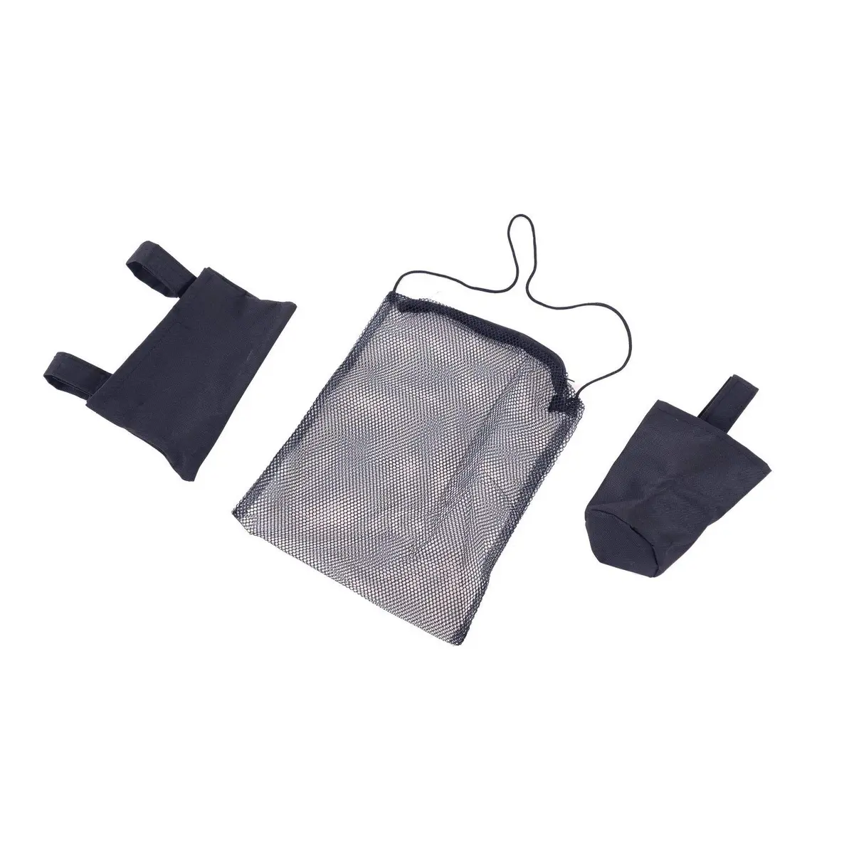 STAY GENT 5-in-1 Makeup Artist Chair Accessory Set - Black Replacement Canvas & Storage Bags | Fits Director Chairs 53x20cm Backrest, 53x42cm Seat - view 6