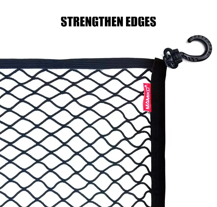 Mamiko Cargo Net for Utility Folding Wagon 24"X35.5"to 47"×71" | Heavy-Duty Elastic Nylon for Garden & Camping - view 8