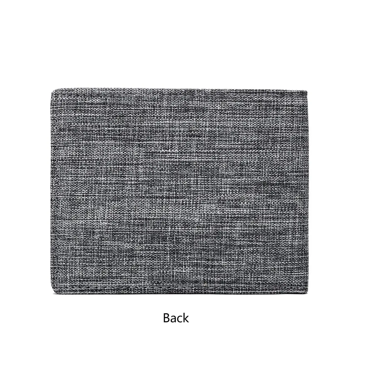 Lanyani Minimalist Slim Fabric Wallet Bifold RFID Blocking Grey | Compact Day-to-Day Accessory - view 6