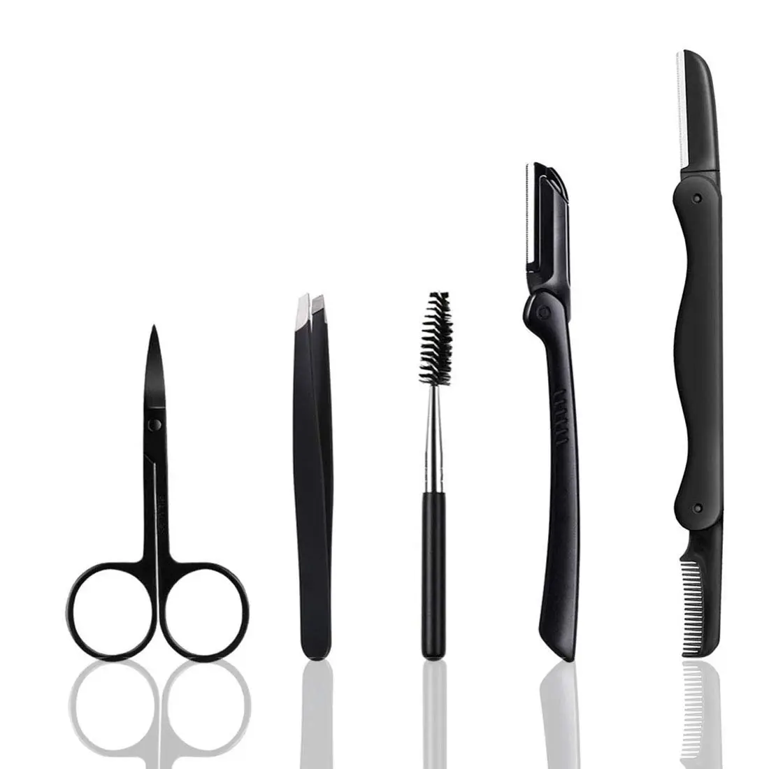 Summer Lemon Eyebrow Razor, 5-in-1 Kit | Precision Grooming Set for Women & Men - main product image