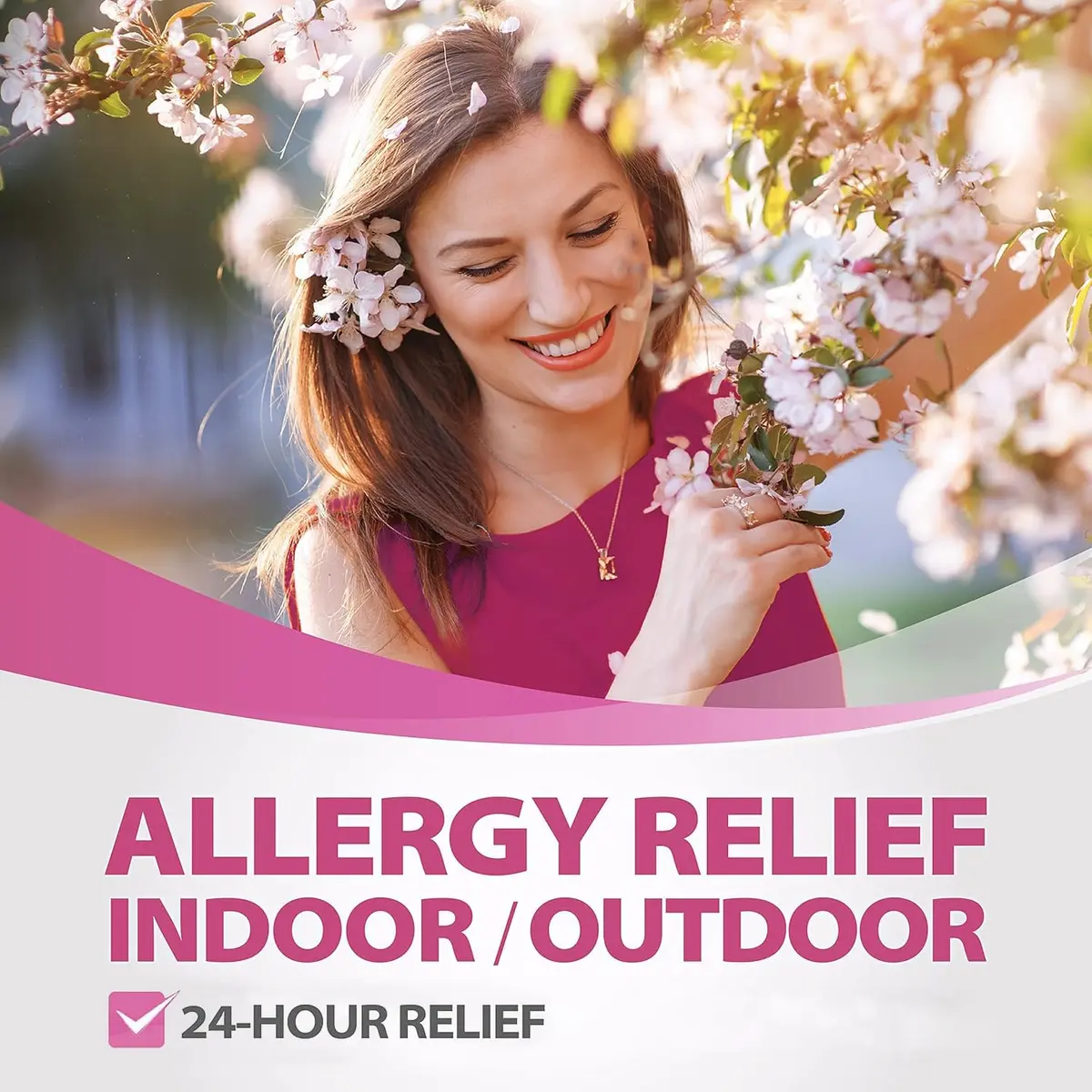HealthA2Z Fexofenadine HCl 180mg | 24-Hour Allergy Relief, 120 Caplets - view 6