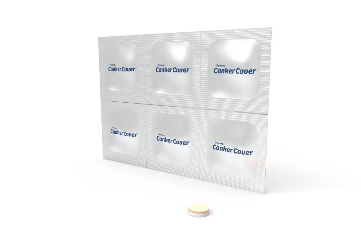 Dentemp Canker Cover Mouth Sore Treatment Tablets 6 Count | Fast-Acting Oral Pain Relief - view 7