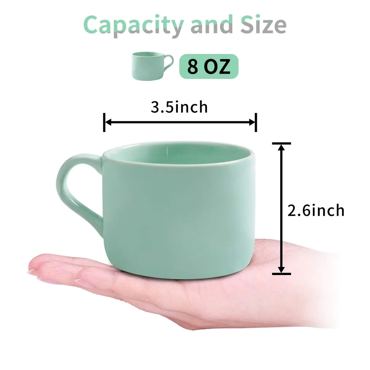 Lemon Park Bunny Ceramic Cup 8 oz | Hidden 3D Animal Mug for All Occasions - view 4