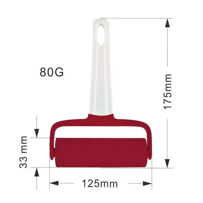 AooBaBa Pizza Dough Roller & Docker Set | Pastry & Pizza Rolling Pins, 2-Piece, Food Grade ABS, Dishwasher Safe - view 11