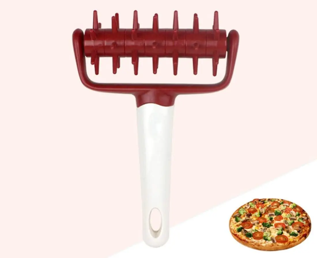 AooBaBa Pizza Dough Roller & Docker Set | Pastry & Pizza Rolling Pins, 2-Piece, Food Grade ABS, Dishwasher Safe - view 14