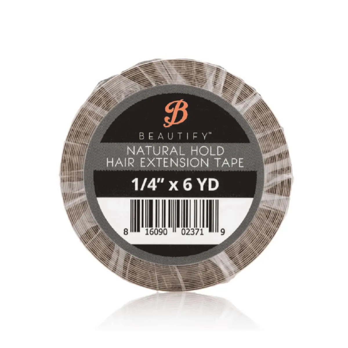 Walker Tape Beautify Natural Hold Hair Extension Tape Roll (1/4" x 6 Y) | Hypoallergenic, Low Residue, 4-6 Weeks Hold - main product image