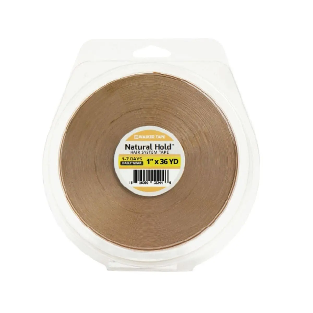 Walker Tape Beautify Natural Hold Hair Extension Tape Roll (1/4" x 6 Y) | Hypoallergenic, Low Residue, 4-6 Weeks Hold - view 3