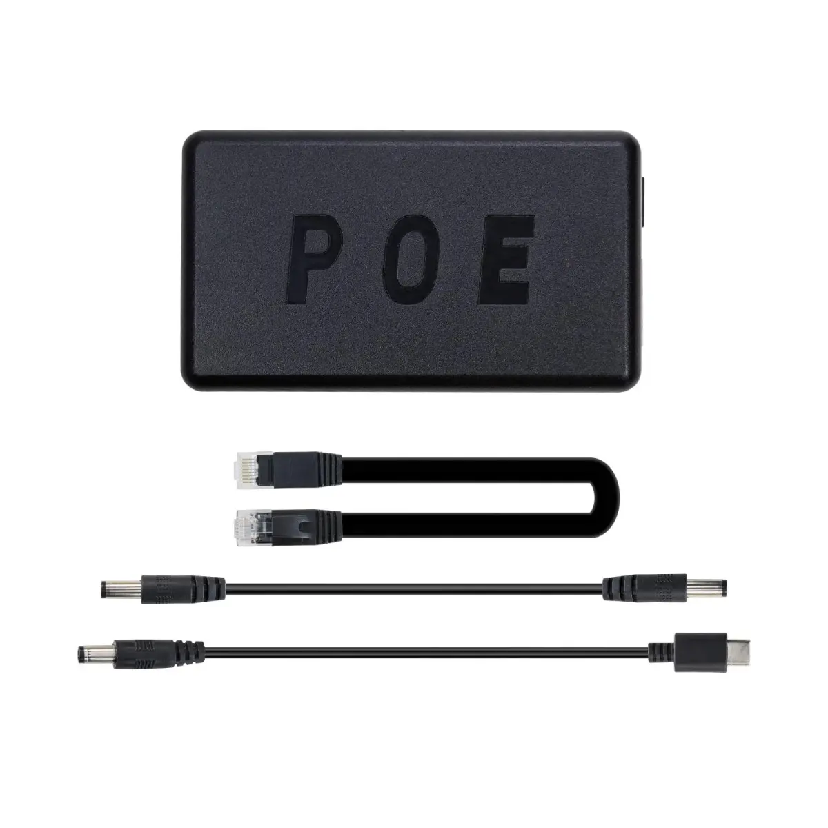UCTRONICS PoE Splitter 5V 4A Barrel Jack/USB-C | IEEE 802.3at Compliant for Raspberry Pi 4 & Jetson Nano - main product image