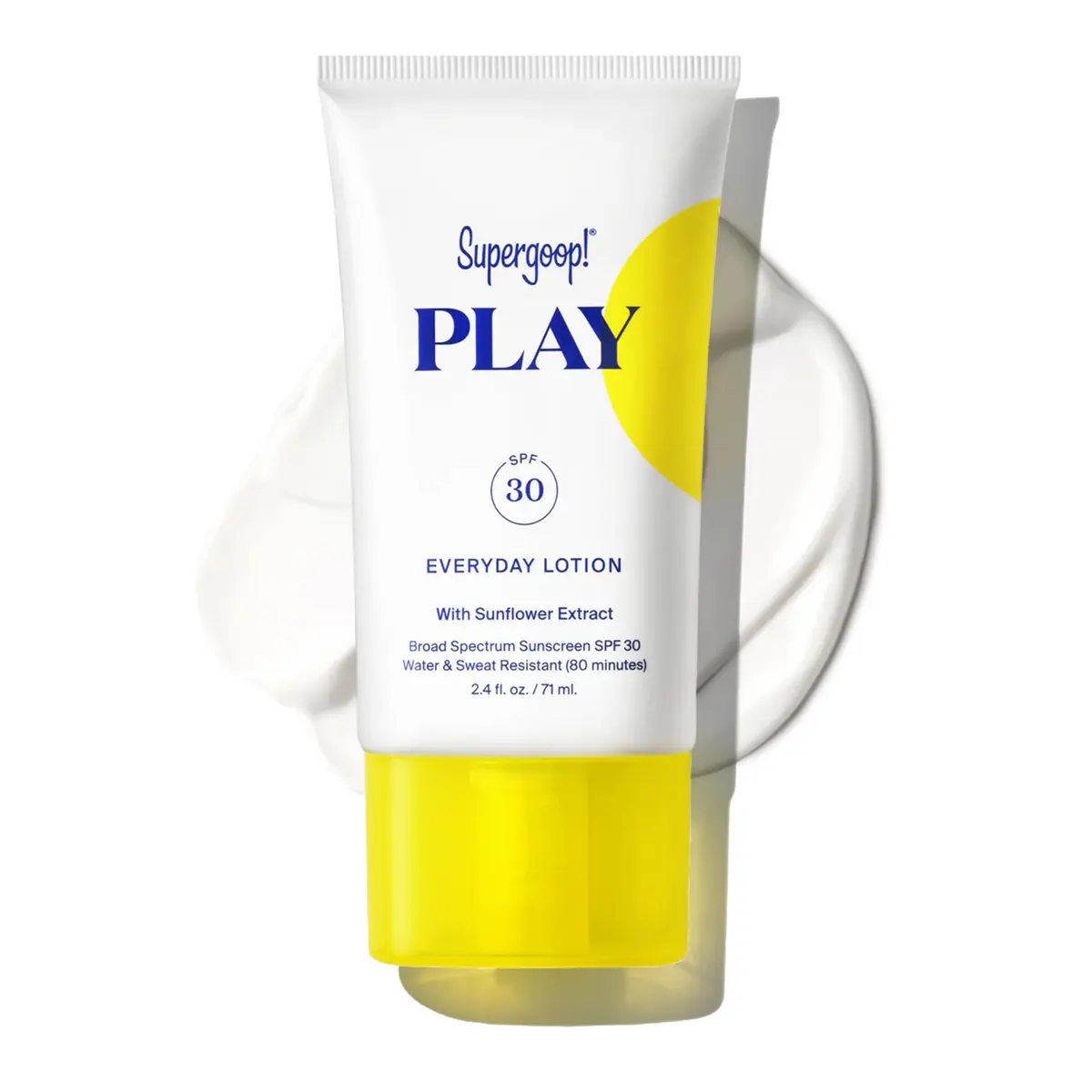 Supergoop! PLAY Everyday Lotion SPF 50 71ml (2.4 fl oz) | Broad Spectrum Sunscreen for Active Days - main product image