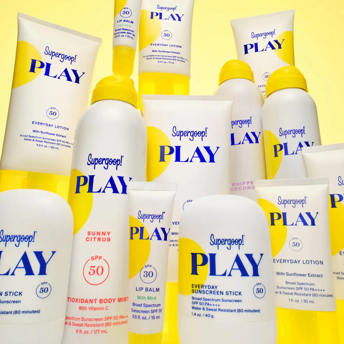 Supergoop! PLAY Antioxidant Body Mist SPF 50 177ml (6 fl oz) | Broad Spectrum Sunscreen for Active Days - view 8