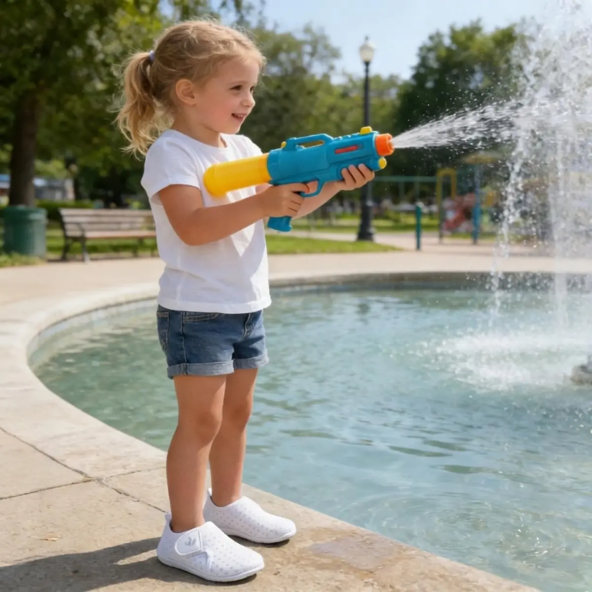 FEETCITY Water Shoes White 12-18 Months | Quick Dry, Non-Slip, Breathable Infant Aqua Socks - view 2