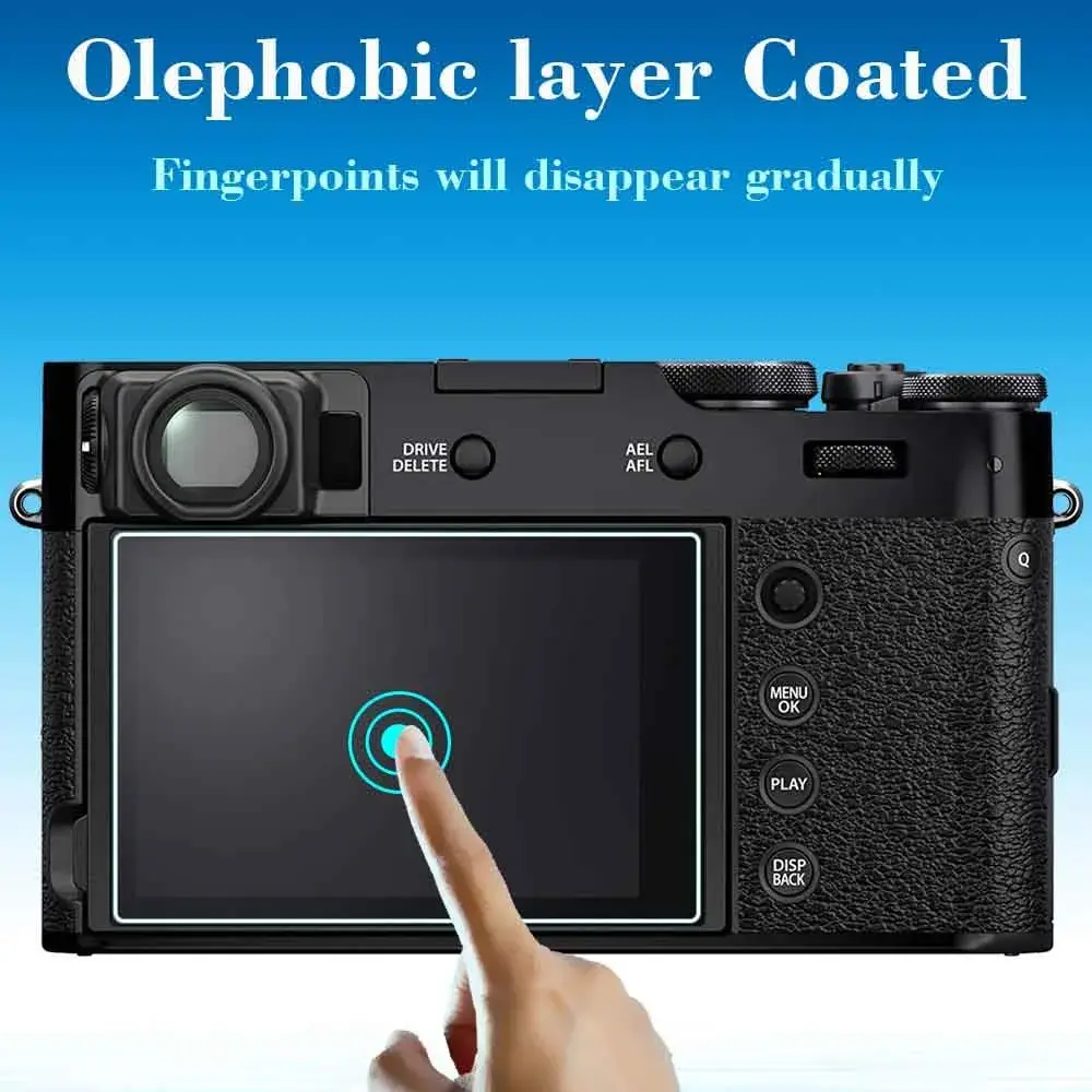 ULBTER Tempered Glass Screen Protector for Fujifilm X100VI X100V Camera | 9H Hardness, Anti-Bubble, 3-Pack - view 5