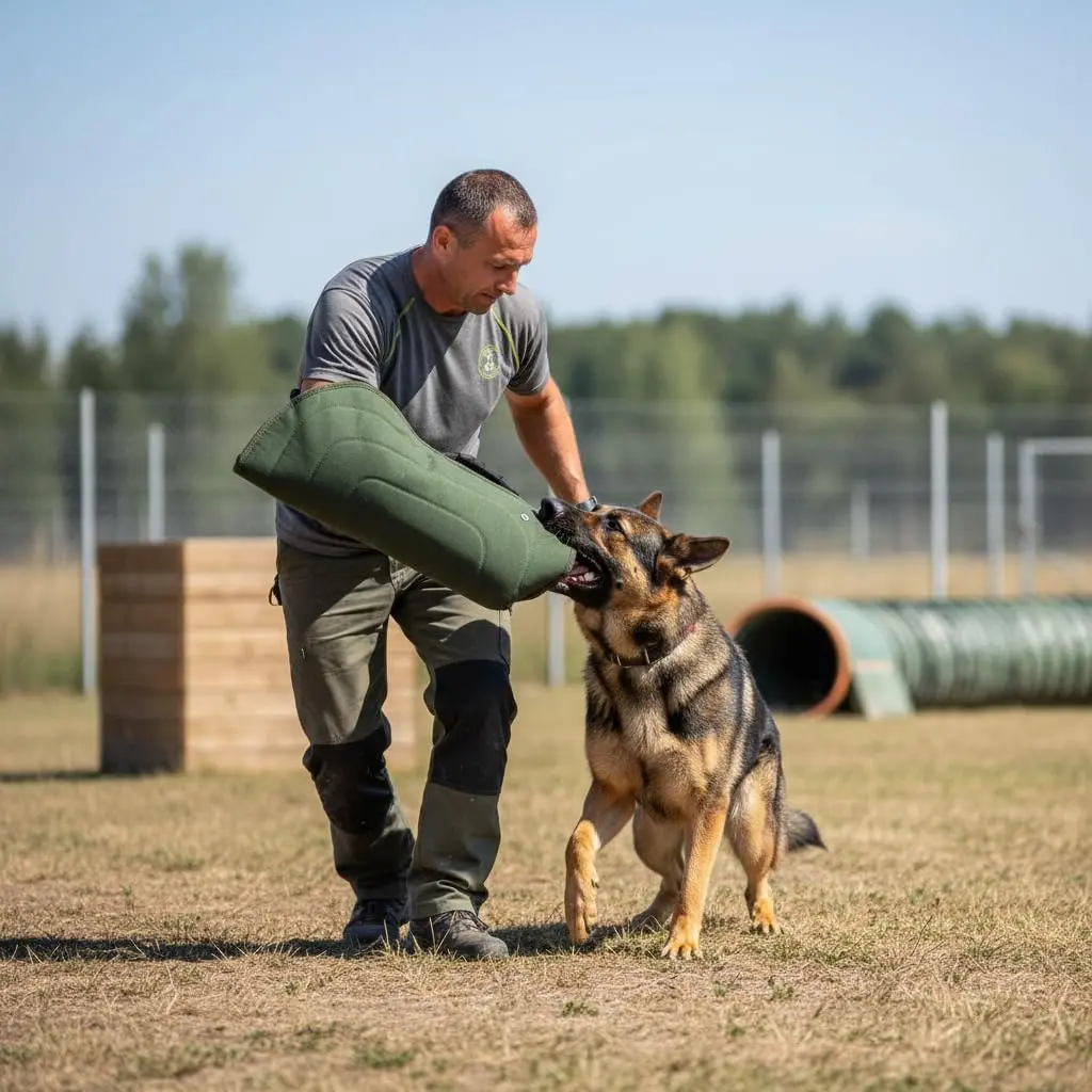 Morezi Heavy Duty Canvas Dog Bite Sleeve Training Protection 60cm (23.6") | Protects Arms for Puppy Training - view 4