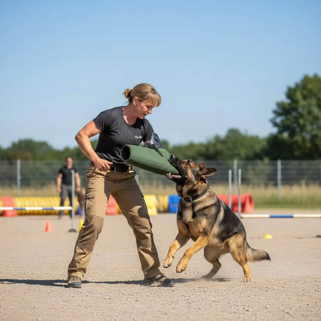 Morezi Heavy Duty Canvas Dog Bite Sleeve Training Protection 60cm (23.6") | Protects Arms for Puppy Training - view 3