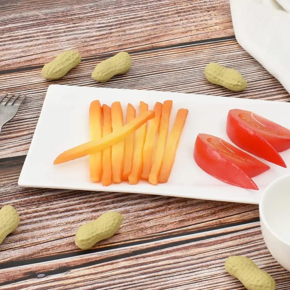 Hagao Fake French Fries 15 pcs | Realistic Polyurethane Play Food for Kitchen Decor - view 5