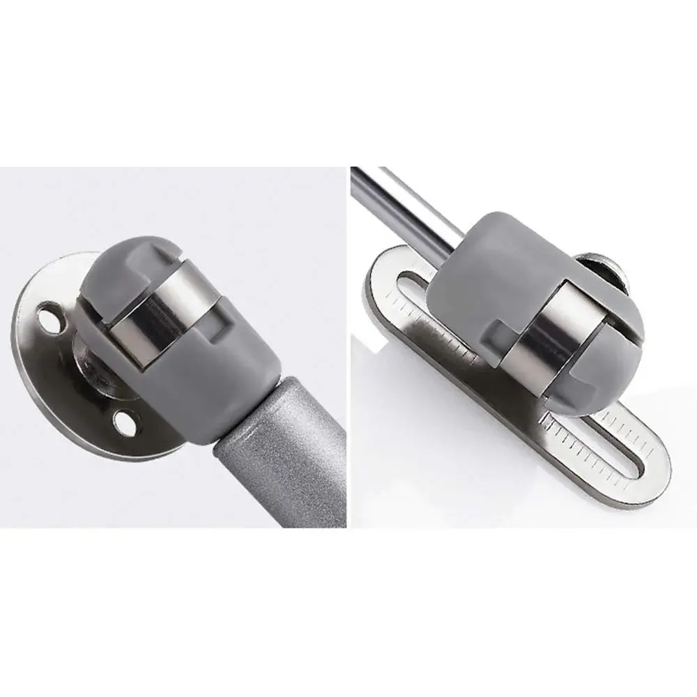 Hxchen Hydraulic Cabinet Hinges 6-Inch 30N Soft Close Lid Supports (4-Pack, Stainless Steel & Nylon) - view 5