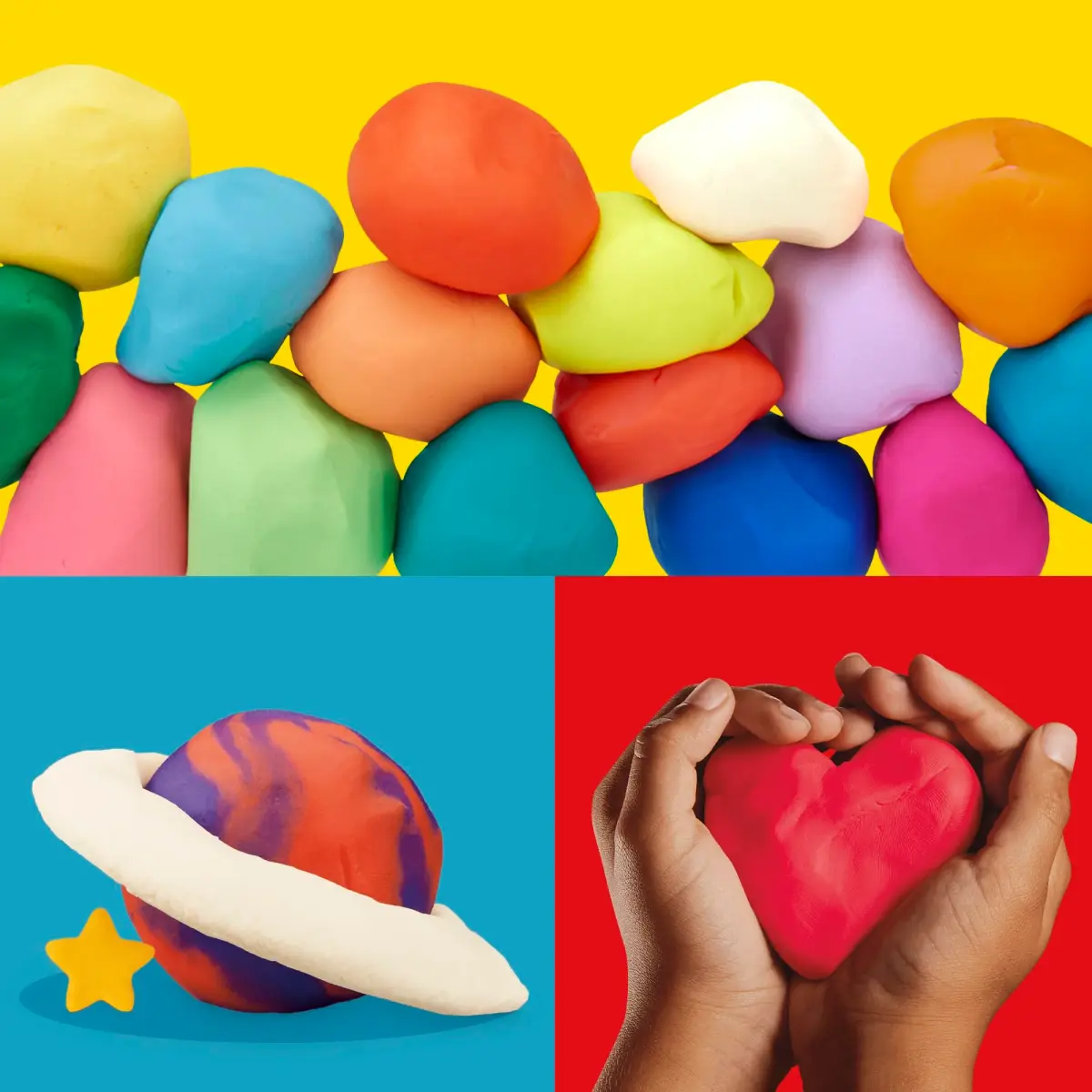 Play-Doh Bulk Handout 42-Pack of 1-Ounce Modeling Compound Cans | Assorted Colors, Non-Toxic, Value Pack - view 2