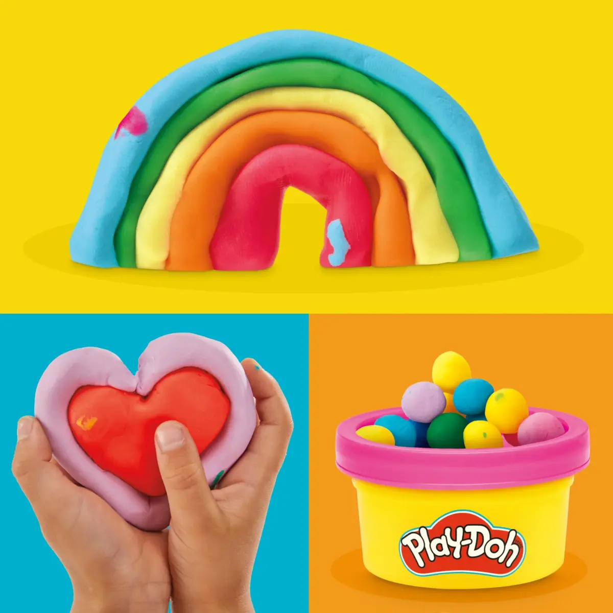 Play-Doh Bulk Handout 42-Pack of 1-Ounce Modeling Compound Cans | Assorted Colors, Non-Toxic, Value Pack - view 7