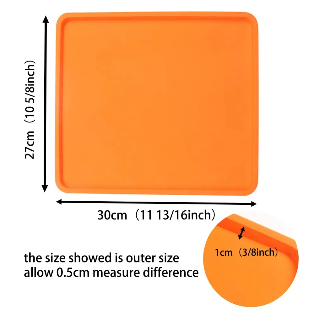 BAKER DEPOT Silicone Baking Mat 2 pcs | Nonstick Pastry & Cake Rug for Oven & Microwave - view 2
