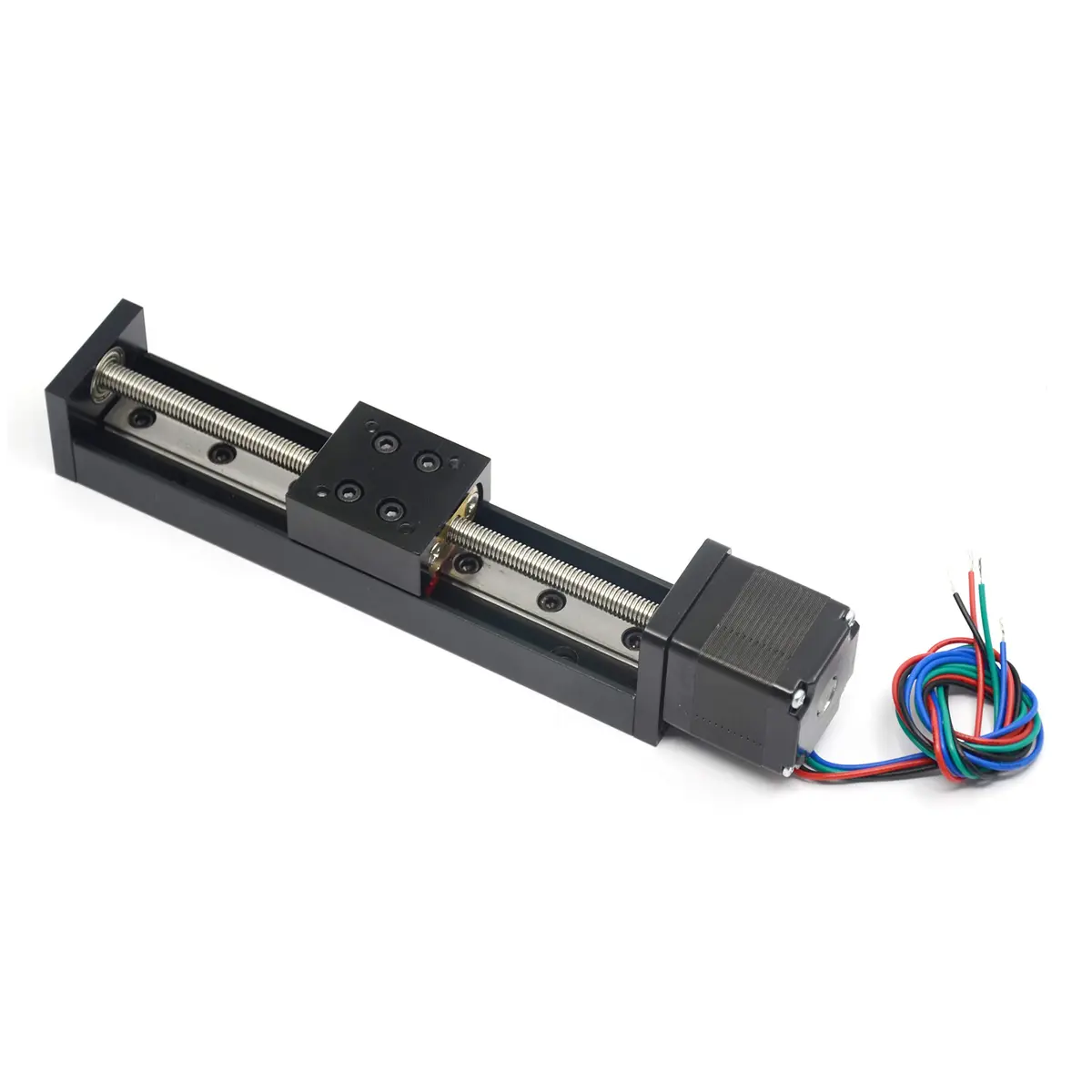 Befenybay 100mm Mini Linear Rail Guide with NEMA11 Motor, T6x1 Lead Screw | For DIY CNC & 3D Printer X Y Z Axis - main product image