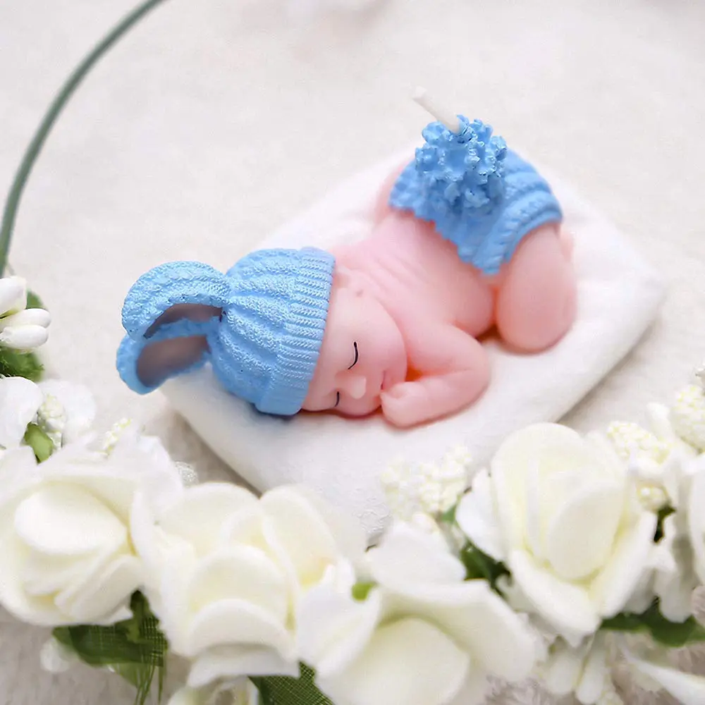 MoldFun 3D Baby Silicone Mold | Food-Grade, Flexible, Heat-Resistant | Baby Shower Cake Decor - view 4