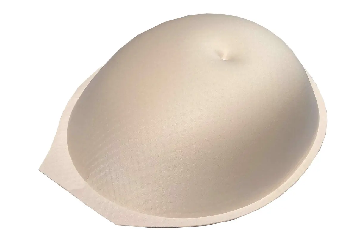 BIMEI Fake Pregnant Belly Pad 1-5 Months (Beige) | Lightweight Sponge for Realistic Bump - view 6