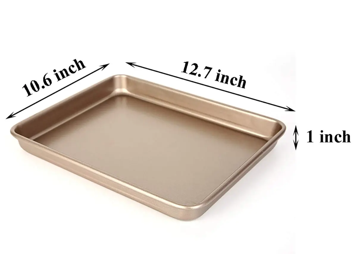 Walooza Nonstick Baking Sheet Pan Oven Set 13 inch | Durable Carbon Steel Bakeware for Kitchen (120 chars) - view 2