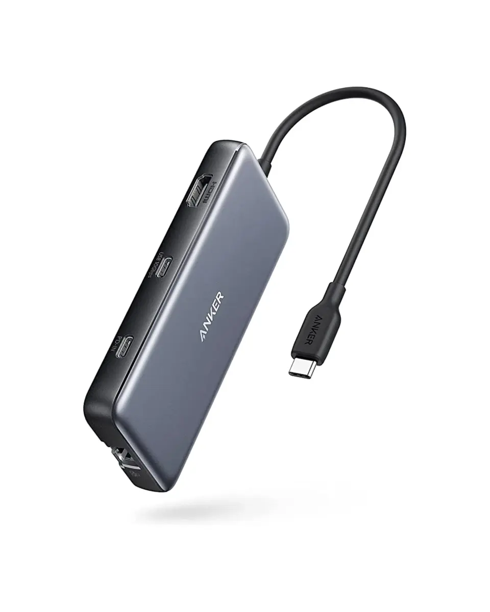 Anker 555 USB-C Hub (8-in-1) with 4K@60Hz HDMI, 10Gbps USB-C & 2 USB-A Data Ports, Ethernet, SD/MicroSD Card Reader, 85W PD Pass-Through - view 4
