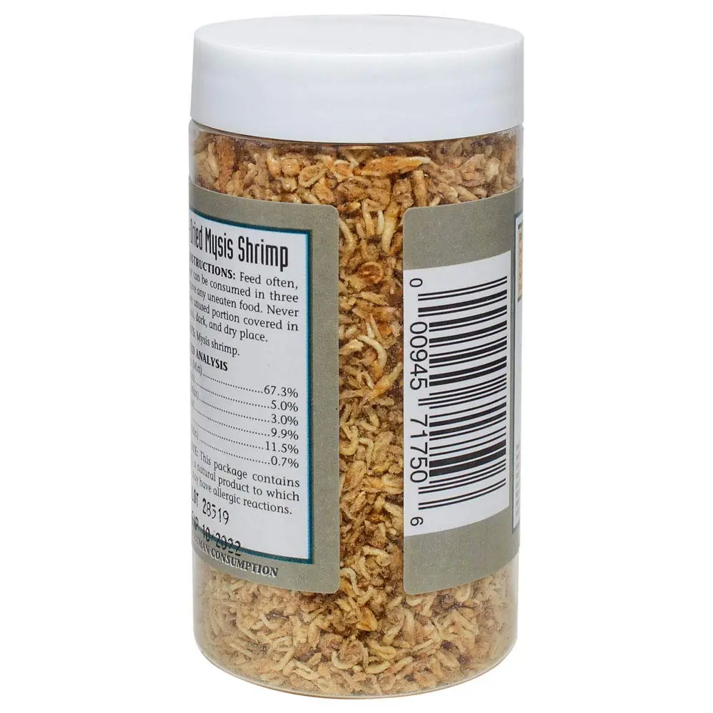 San Francisco Bay Brand Freeze-Dried Mysis Shrimp 0.49 oz | Premium Fish Food for Freshwater & Saltwater Fish - view 4