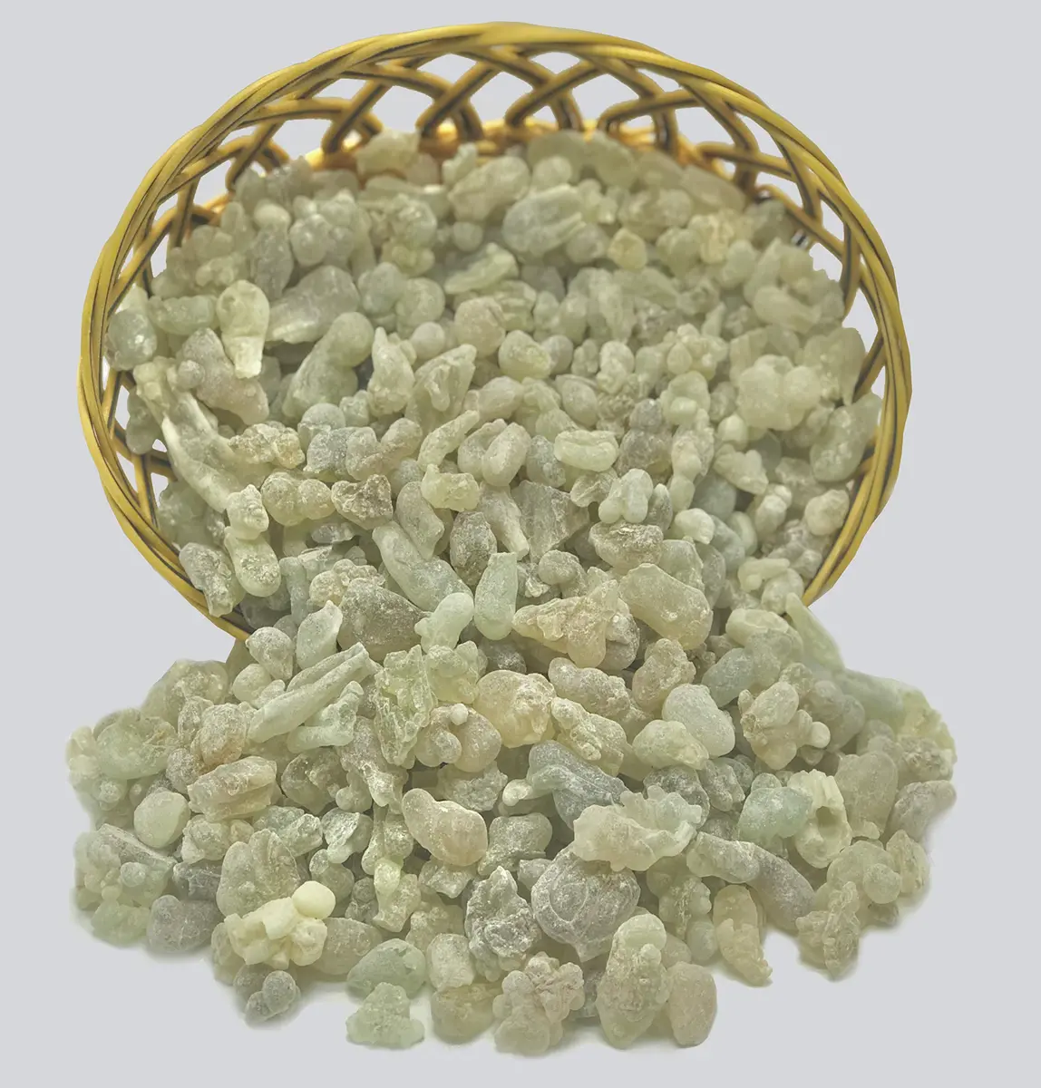 Oman Herbs Royal Green Hojari Frankincense 227g (1/2 lb) | Pure Boswellia Sacra Resin for Meditation - view 2