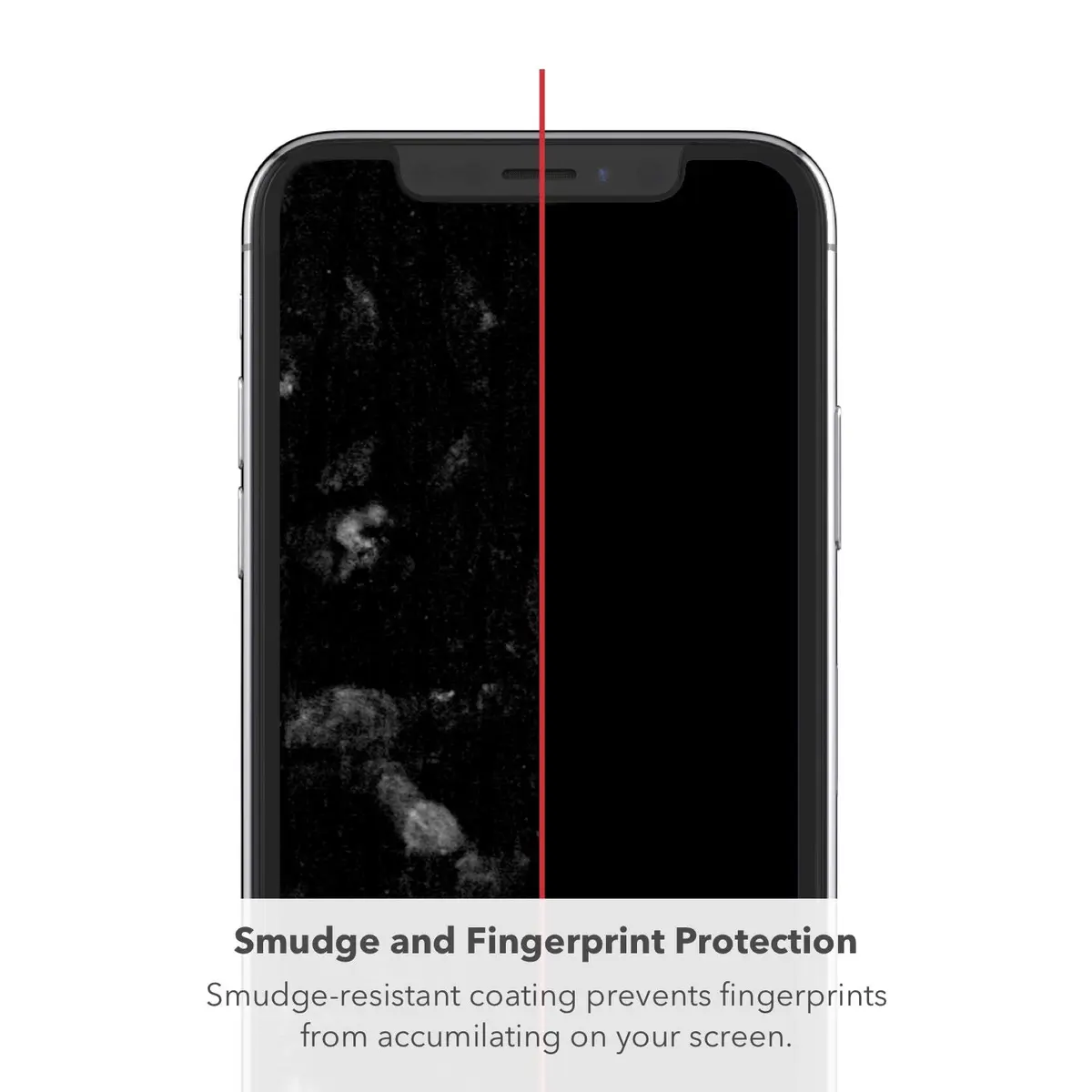 ZAGG Glass+ Screen Protector for iPhone SE (2nd Gen) | Impact & Scratch Protection, Clear - view 4