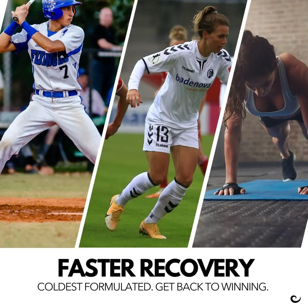 The Coldest Water Knee Ice Pack Wrap 2 Count (20 cm x 37 cm x 5 cm) | Accelerate Recovery with Reusable Compression Therapy - view 5