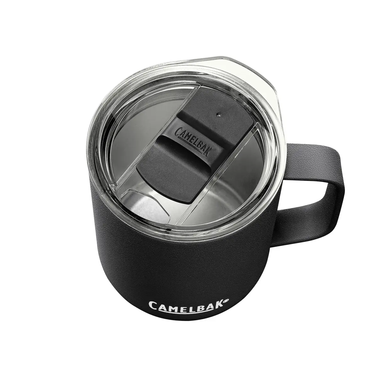 CamelBak Camp Mug Stainless Steel Drinkware 355ml (12oz), Black | Insulated for Hot & Cold Drinks - view 5