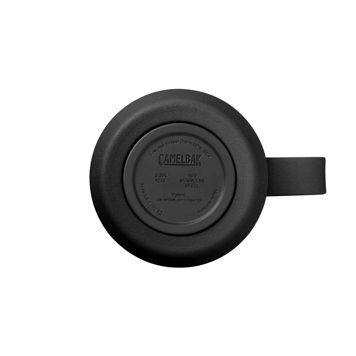 CamelBak Camp Mug Stainless Steel Drinkware 355ml (12oz), Black | Insulated for Hot & Cold Drinks - view 6