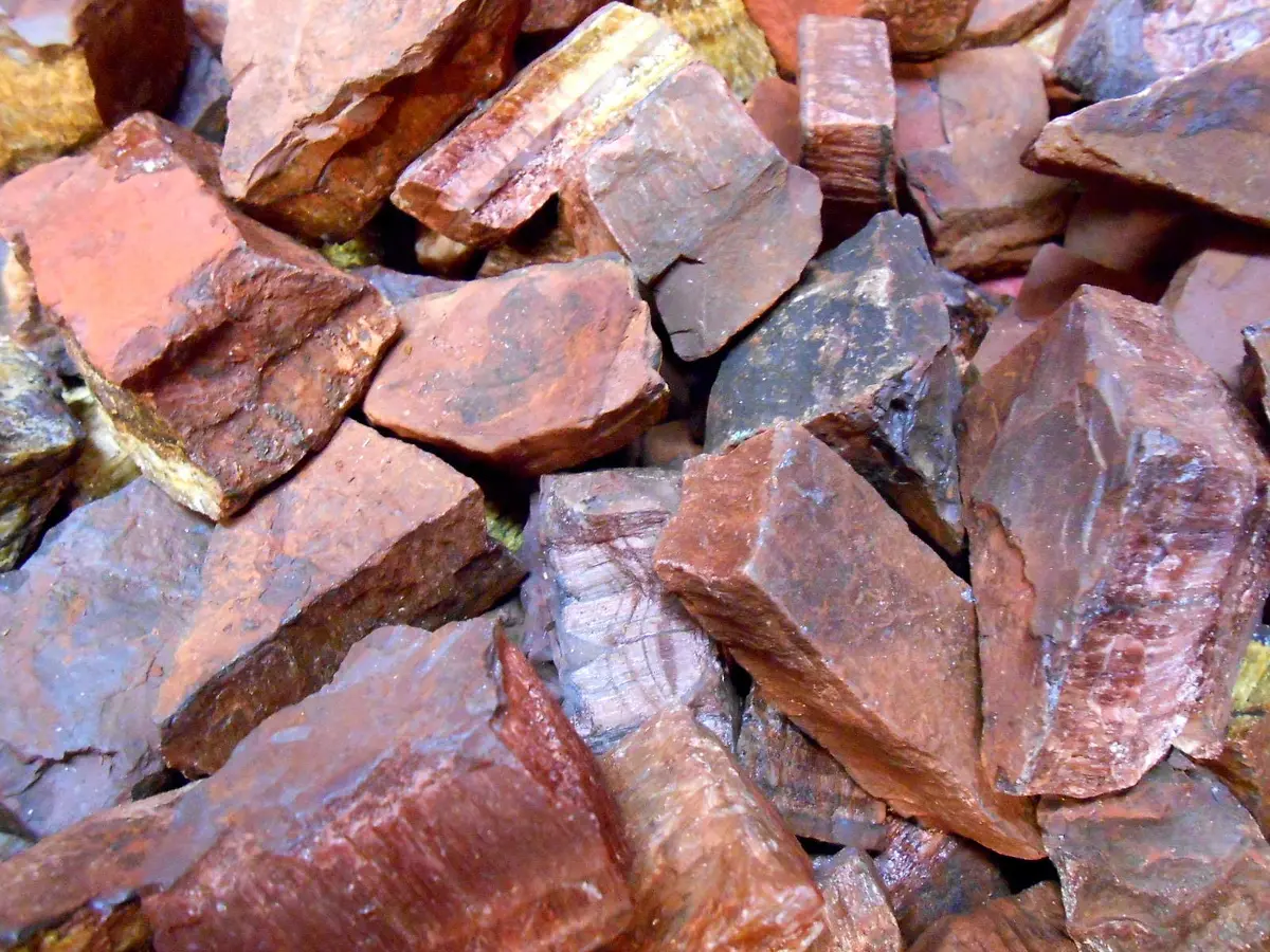 Rockhound's First Choice Rock Tumbler Gem Refill Kit African Red Tiger Eye 8oz | Gemstone Tumbling Rough for Beginners & Hobbyists - view 4