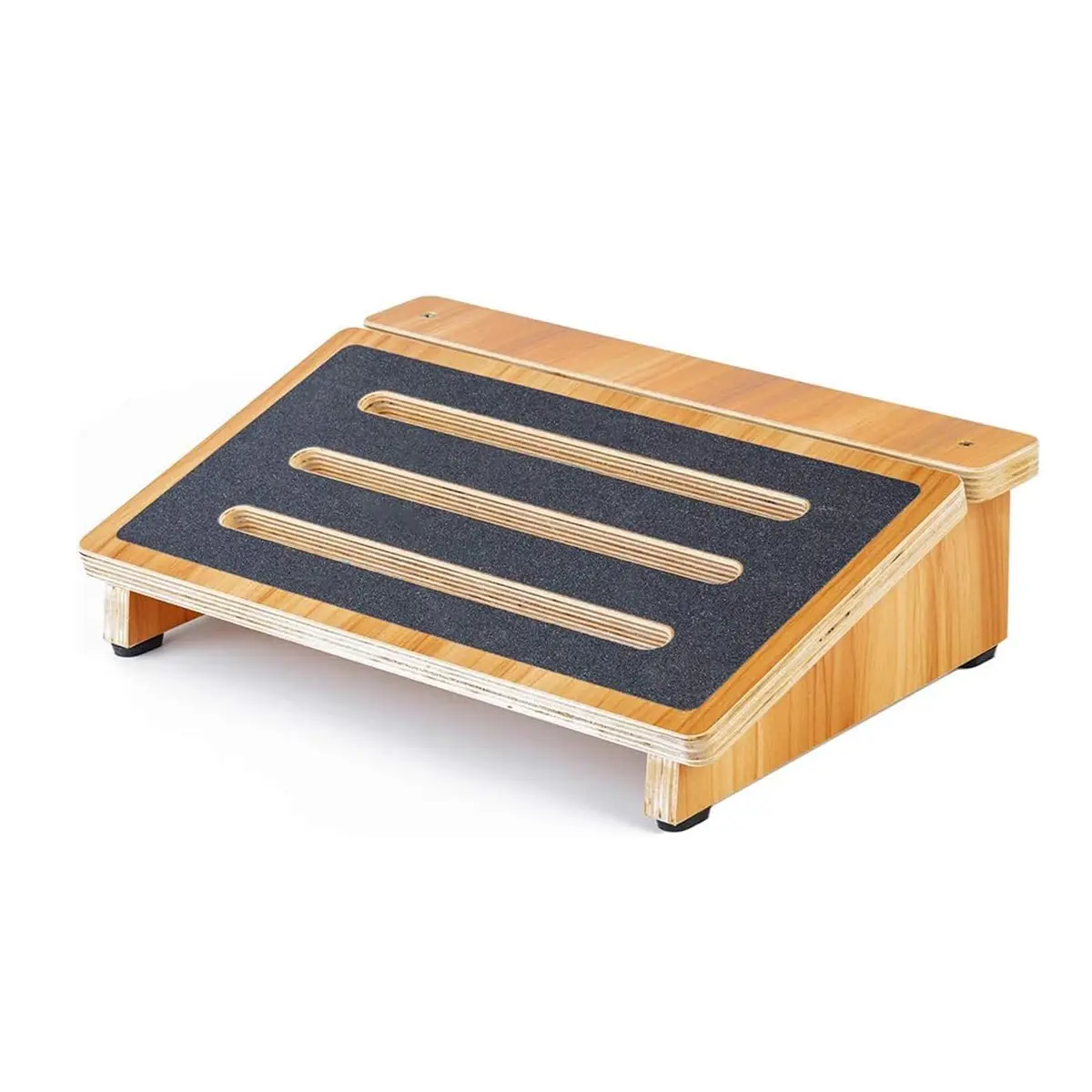 StrongTek Under-Desk Footrest 4.5 in High Non-Slip Office Use | Ergonomic Support for Posture & Circulation - main product image