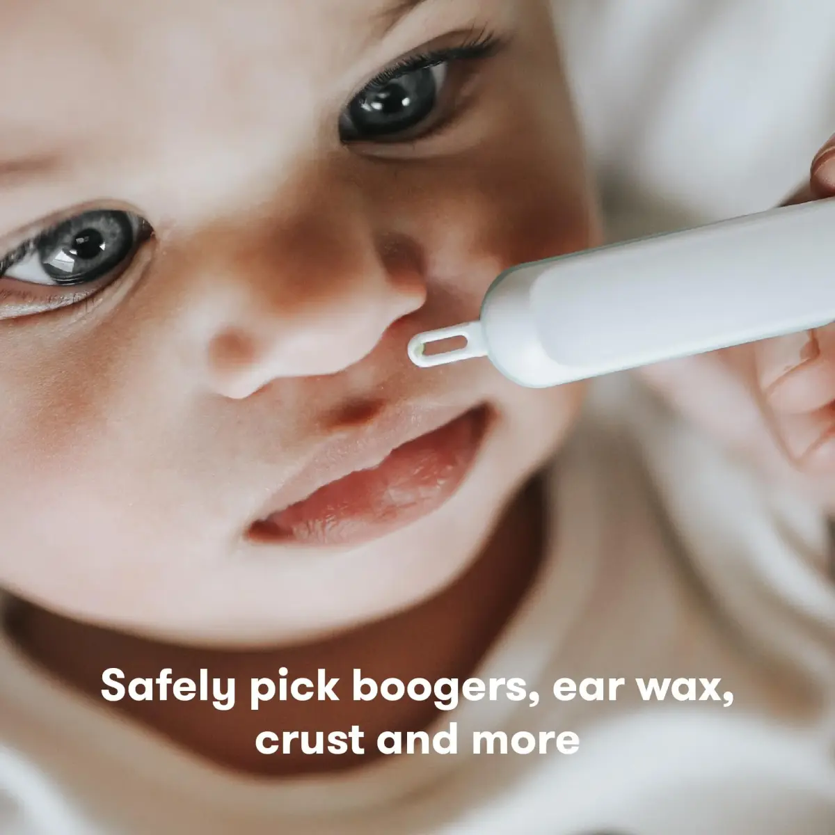 Frida Baby 3-in-1 Nose, Nail + Ear Picker for Baby Grooming | Safe Silicone Tips & Storage Case - view 2