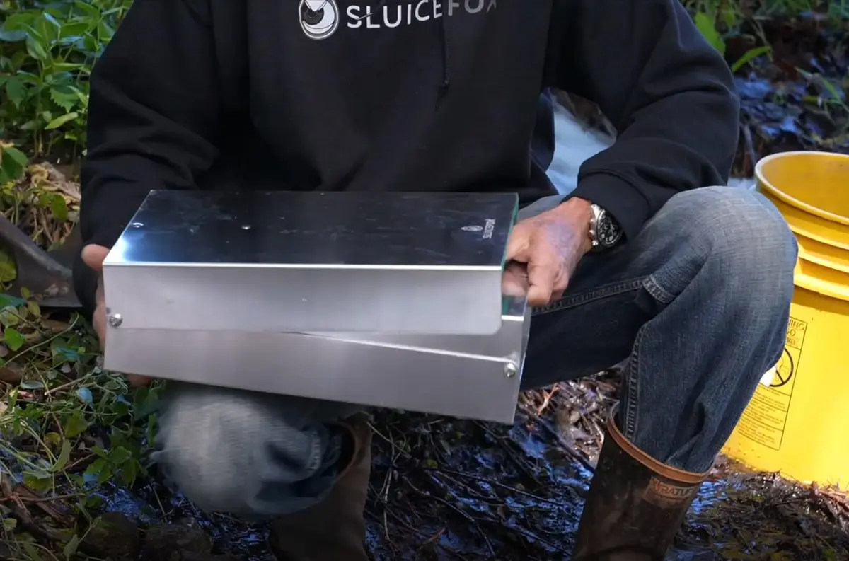 Sluice Fox Complete Gold Mining Kit | Portable 50 inch River Sluice Box & Prospecting Equipment - view 4