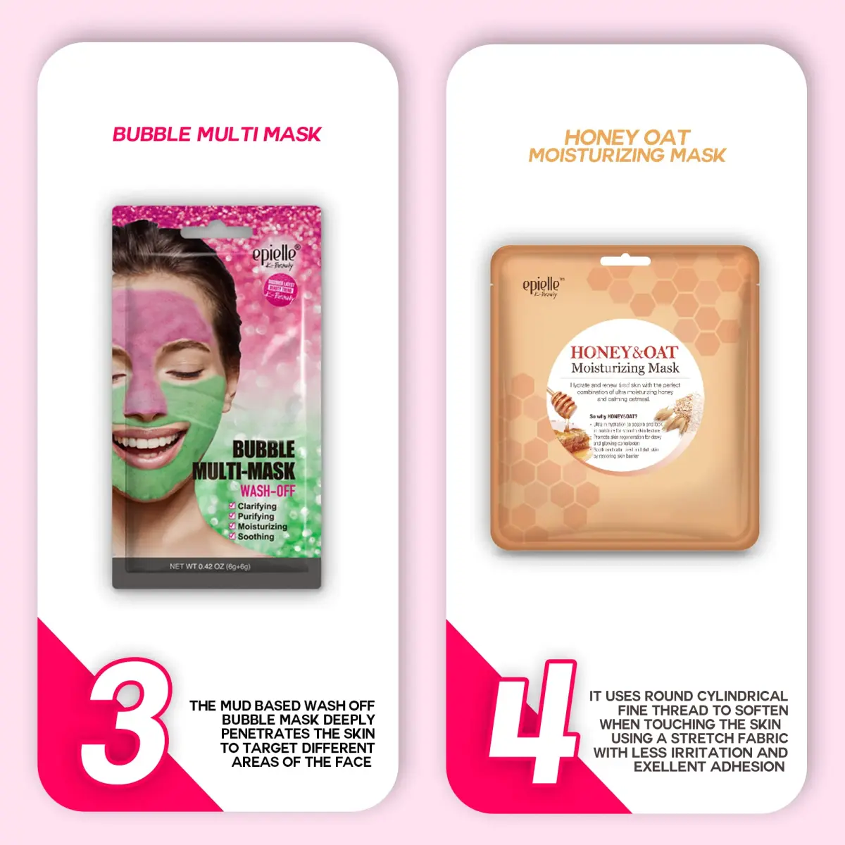 Epielle Best of K-Beauty Kit, 6 Home Spa Essentials, At-Home Spa Kit for Radiant Skin, Self Care Gifts for Women, Korean Skin Care Set, Stocking Stuffers - view 6